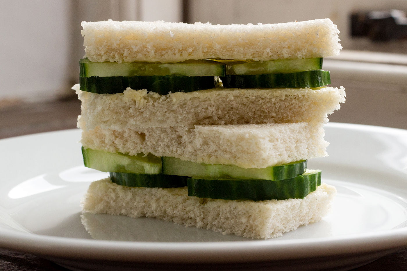 Cucumber sandwiches