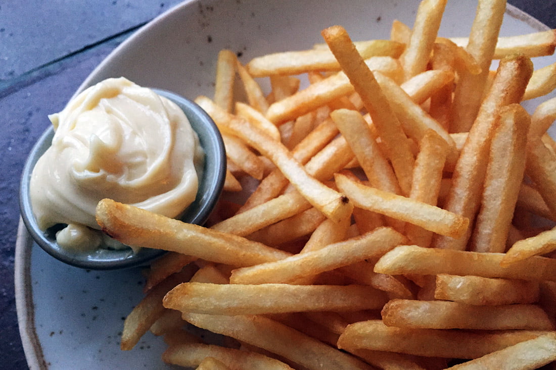 Frites with Belgian mayonnaise | Mission Eurovision