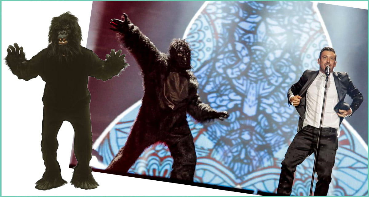 Eurovision dancing gorilla