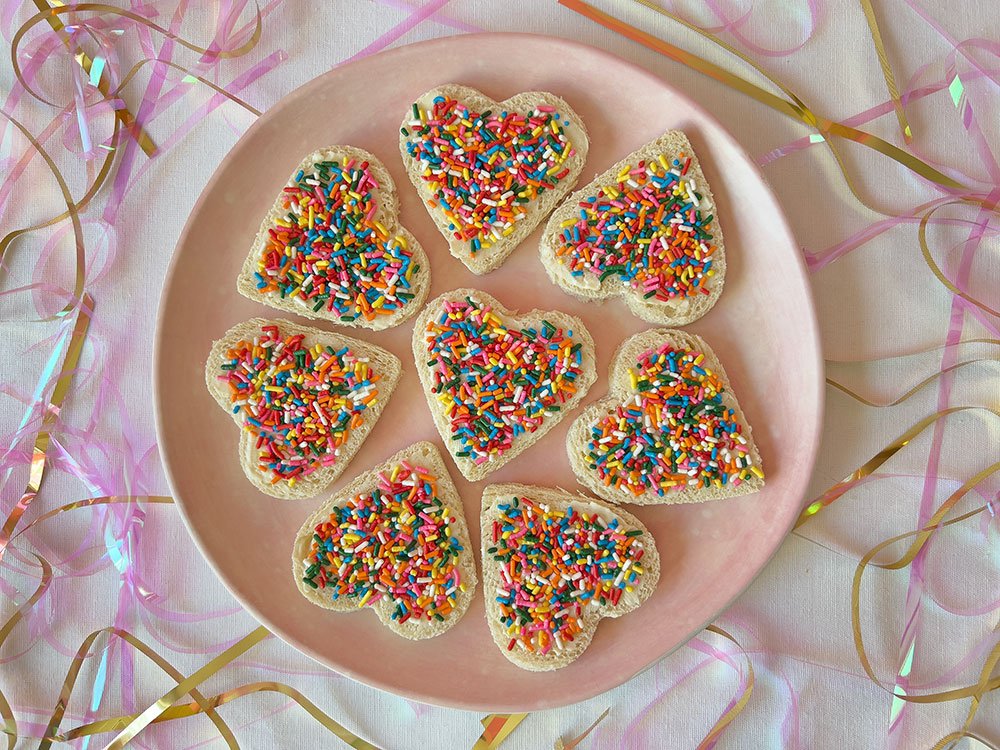 Fairy bread party food