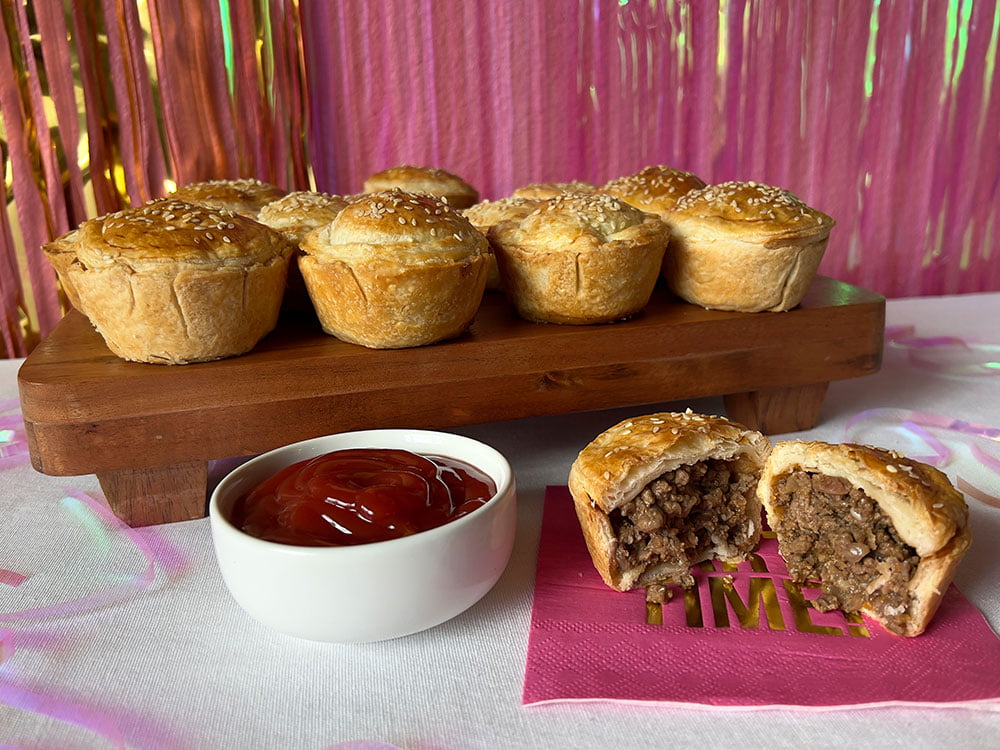 Australian meat party pies