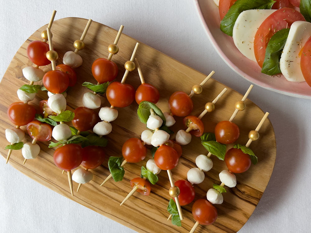 Italian Caprese Skewers