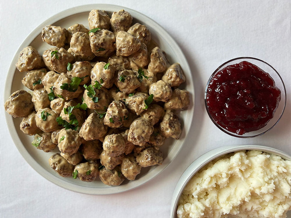 Köttbullar Swedish meatballs