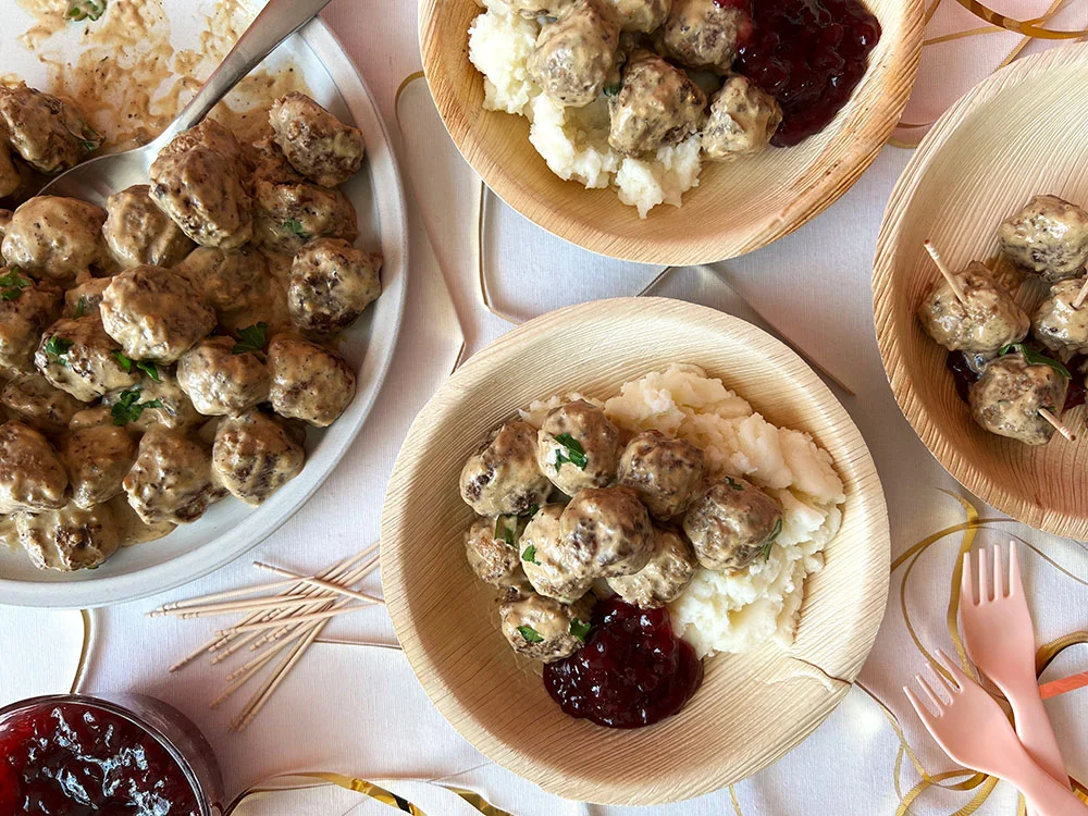 Köttbullar Swedish meatballs