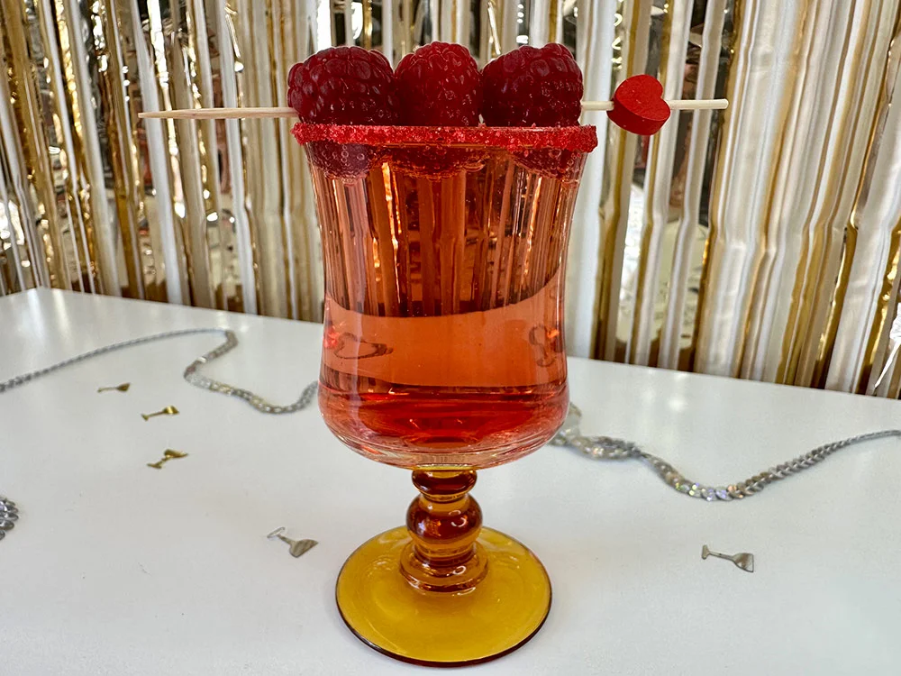 Blood and Glitter cocktail