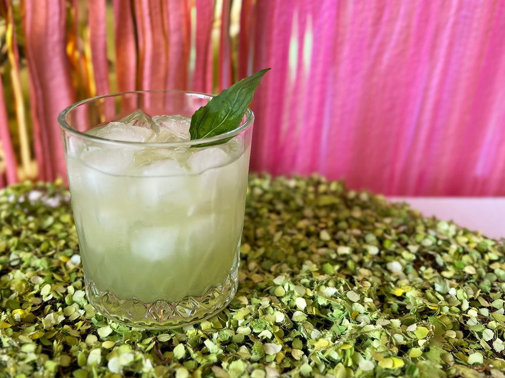 Gin Basil Smash from Germany