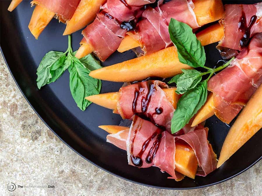 Prosciutto and Melon Appetizer from Italy