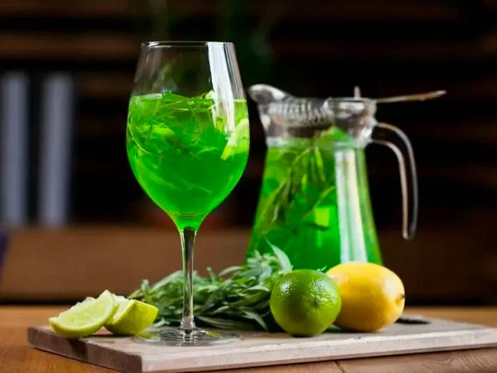 Georgian Tarkhun - tarragon soda drink