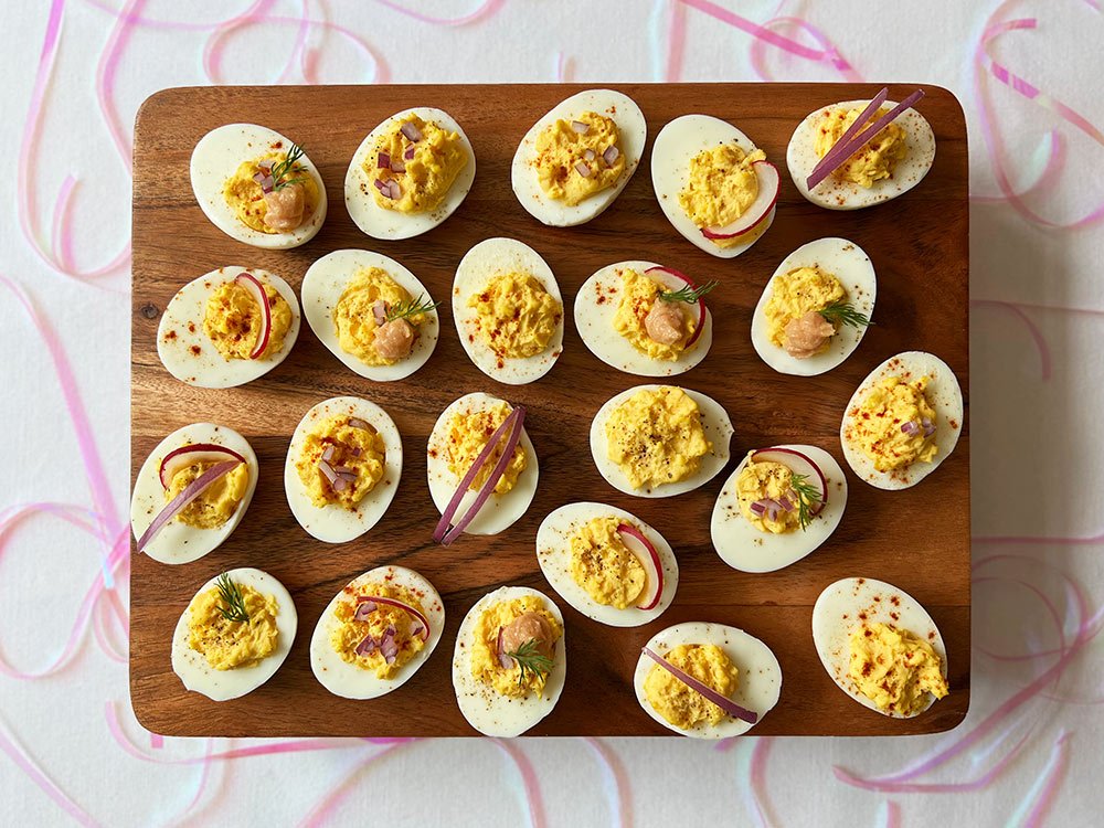 Swedish Fyllda Ägghalvor aka deviled eggs